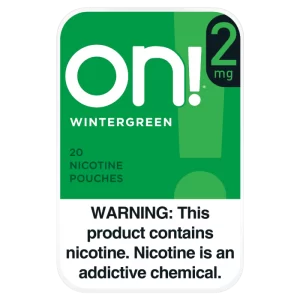 On! Wintergreen 2mg Nicotine